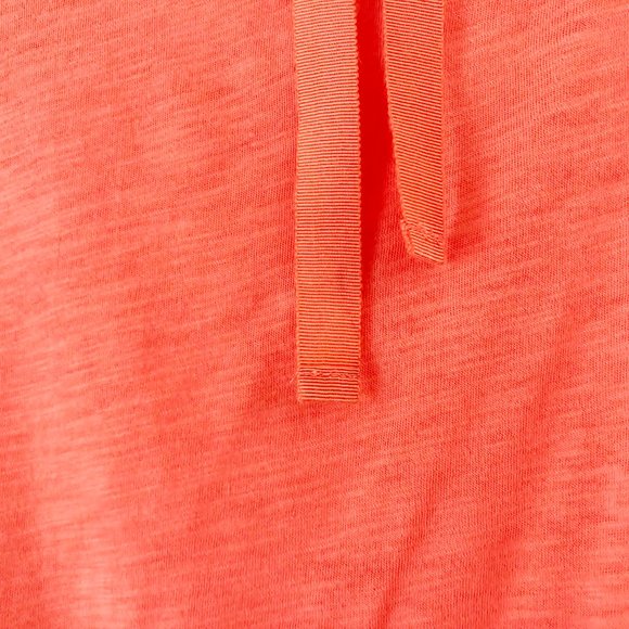 LOFT Bright Orange Beaded Tank Top - Picture 5 of 5